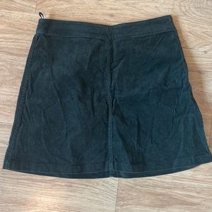 Wilfred Free forest green skirt corduroy